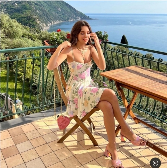 NWT ZARA *  Floral Corset Bustier Dress - Picture 6 of 12